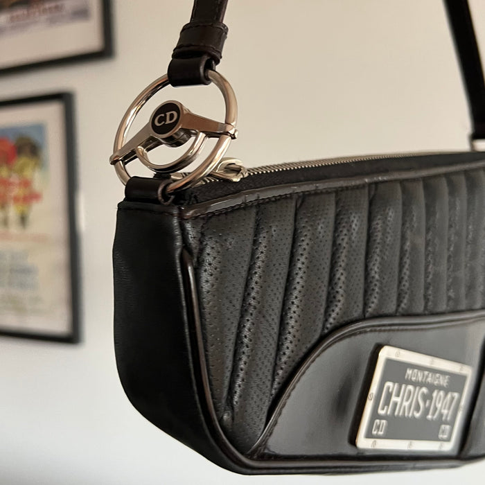 Dior Cadillac black saddle bag