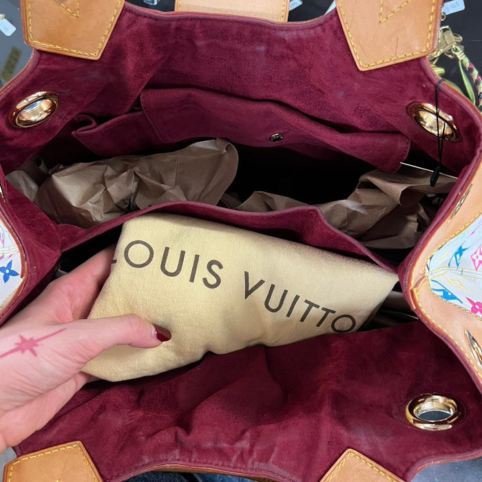 Louis Vuitton Murakami white Ursula bag