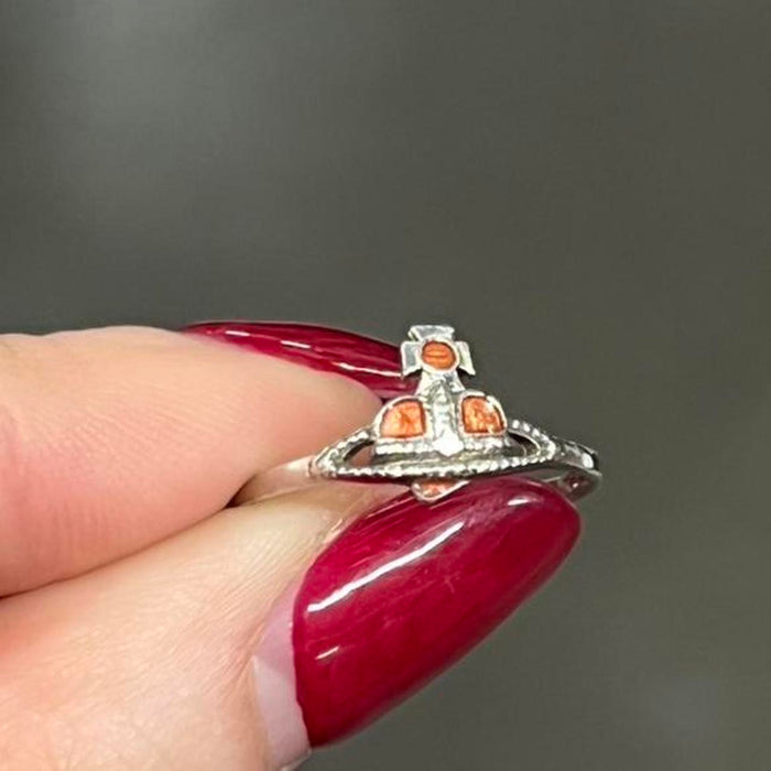 Vivienne Westwood nano heart orb ring