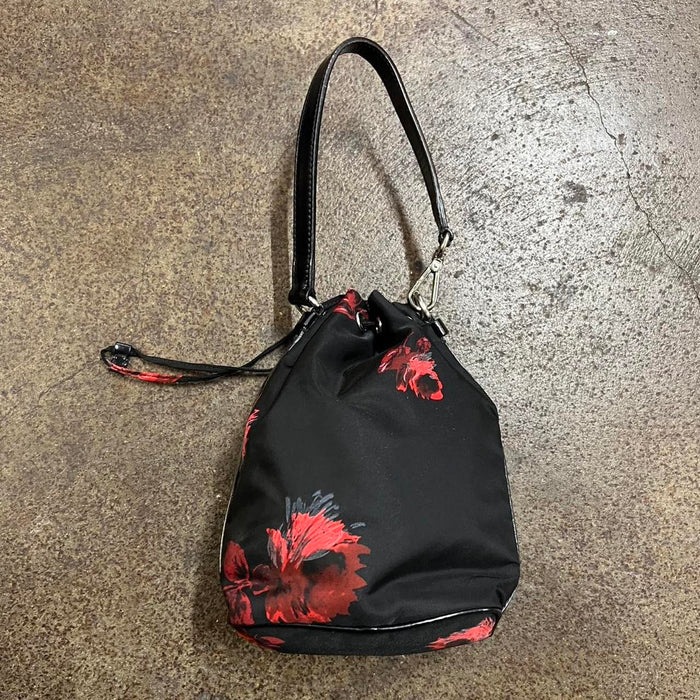 Prada floral bucket bag
