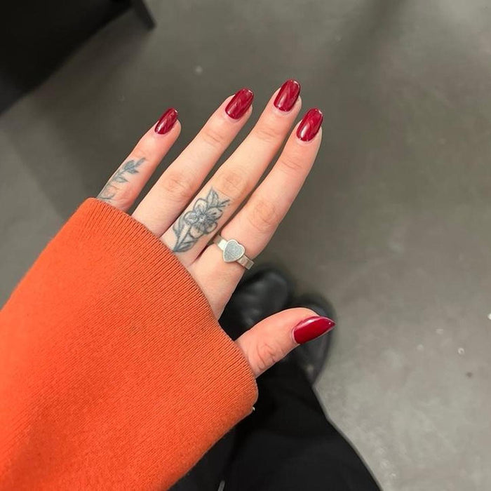 Gucci solid silver heart ring