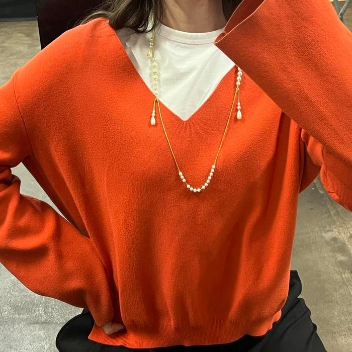 Vivienne Westwood layered pearl necklace