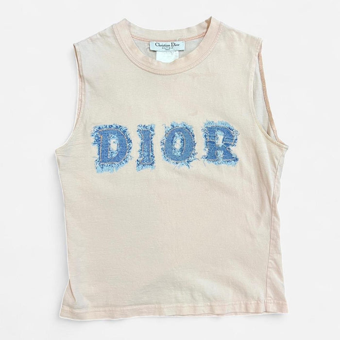Christian Dior pink tank top