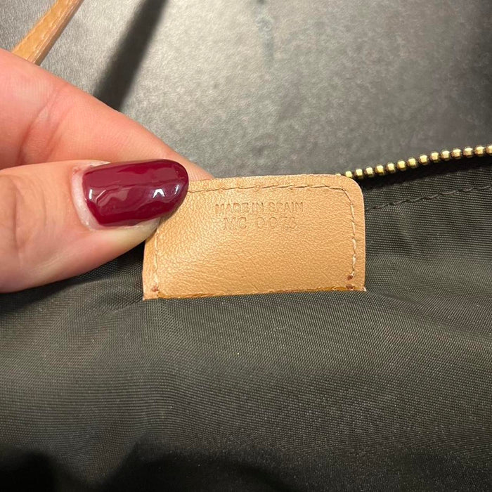 Dior brown mini saddle bag