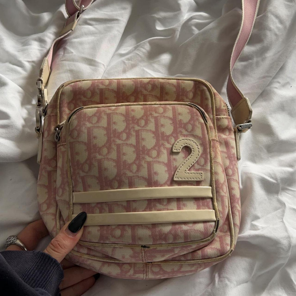 Christian Dior vintage pink side bag– KOSHARCHIVE
