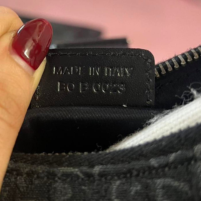 Dior Columbus black hobo mini shoulder bag