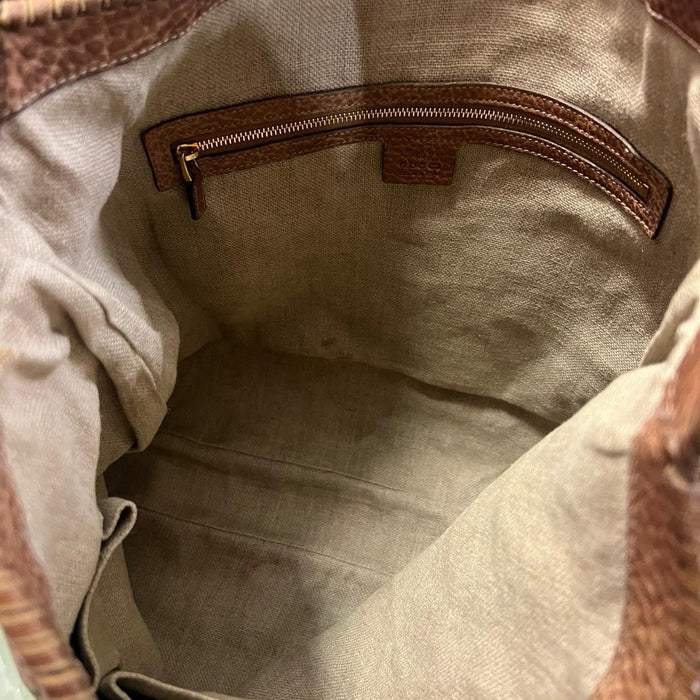 Gucci guccissima brown leather Jackie bag
