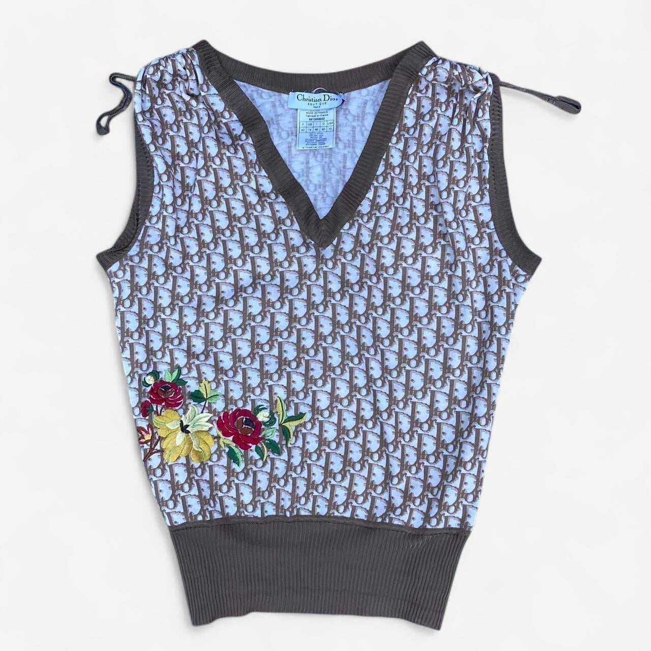 Cactus Jack Dior Knit Vest Sweater Vest Dior Sweater