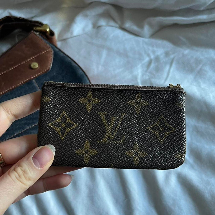 Louis Vuitton monogram pochette coin purse