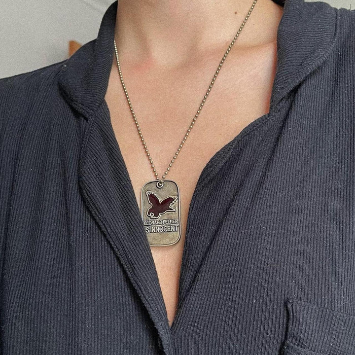 Vivienne Westwood vintage tag necklace