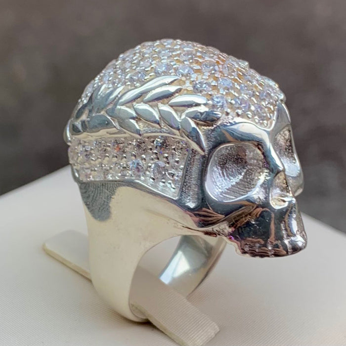 Vivienne Westwood vintage crystal skull ring