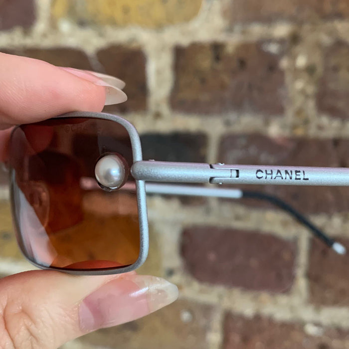 Chanel vintage gradient pearl sunglasses