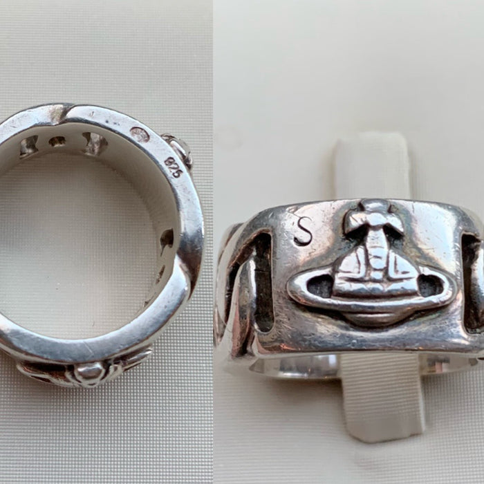 Vivienne Westwood vintage orb chain ring