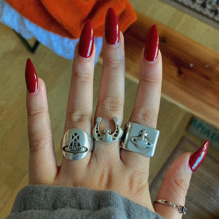 Vivienne Westwood silver horseshoe ring